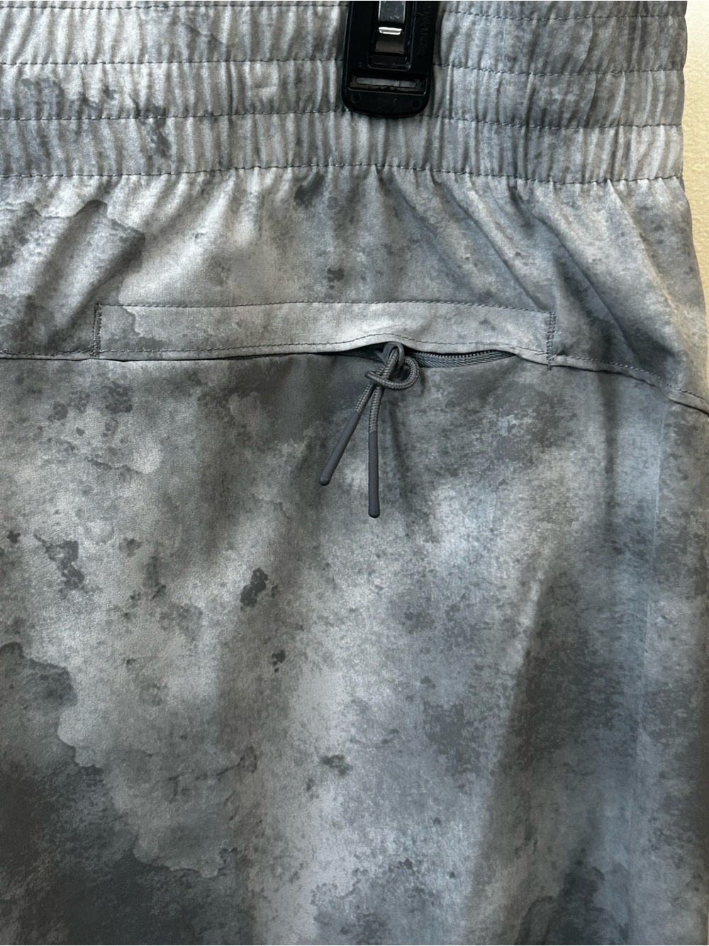 New Grey Drawstring Shorts - Picture 6 of 7